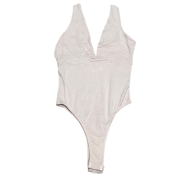 LULU’S cream thong bodysuit size XS NWT - Picture 1 of 6